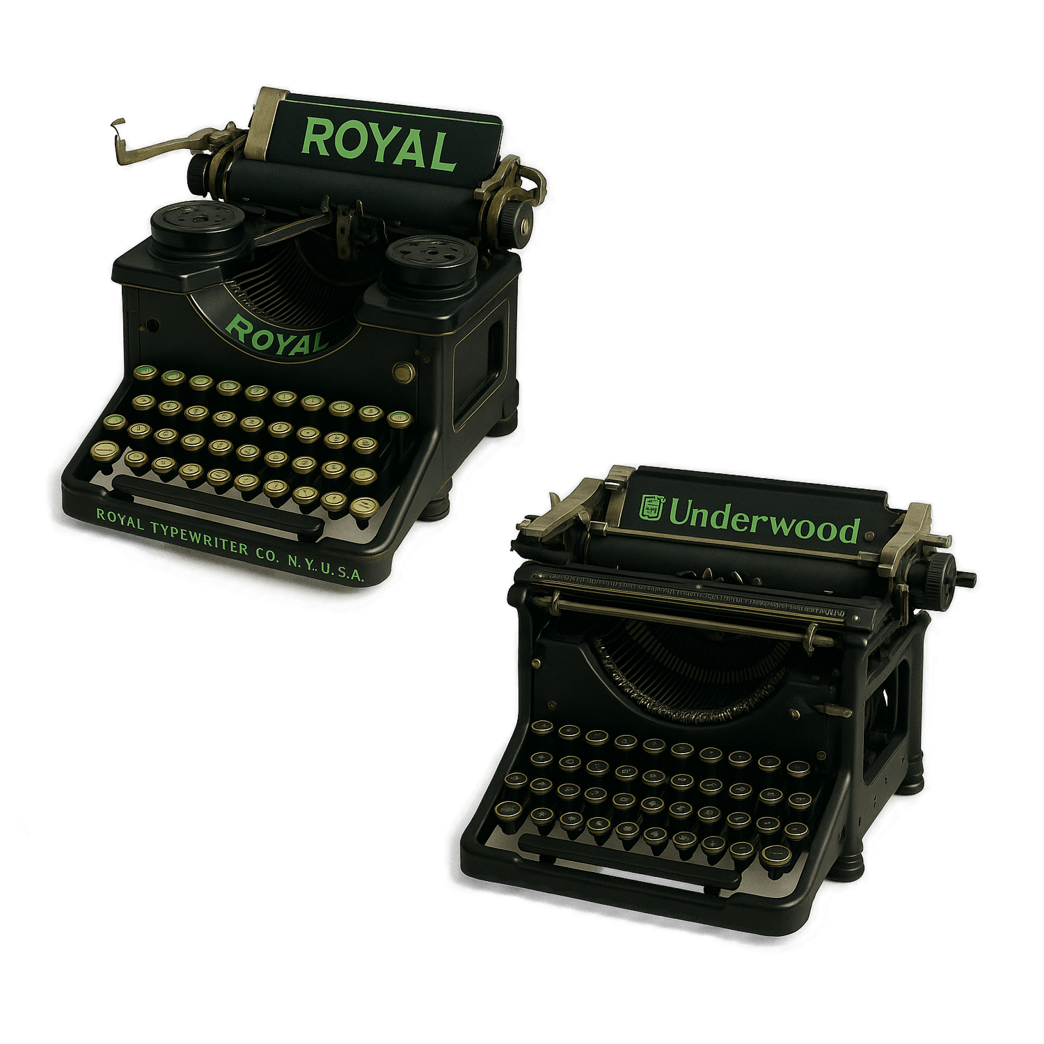 Royal & Underwood Typewriters